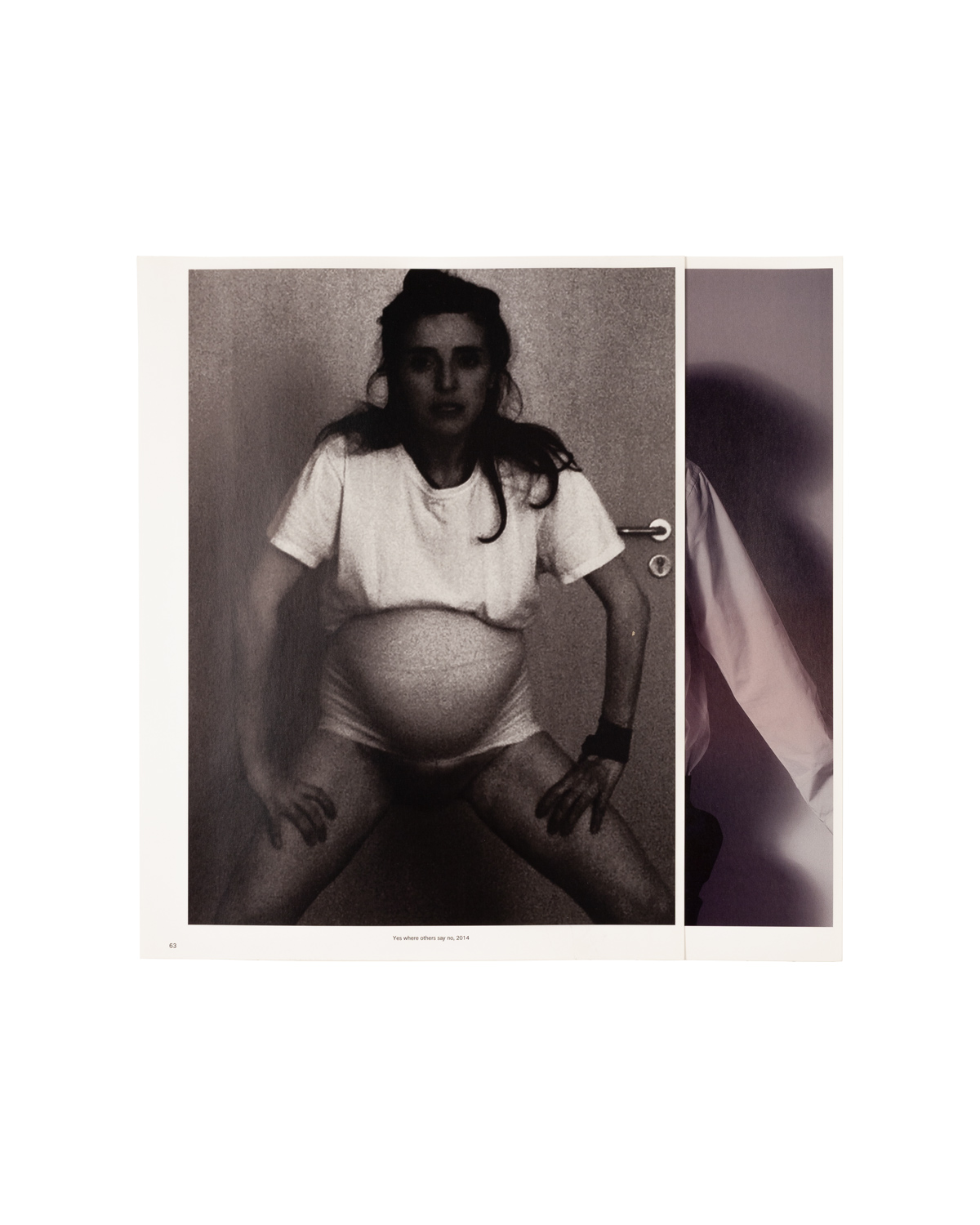 Brian Kennon collage With Rosemarie Trockel