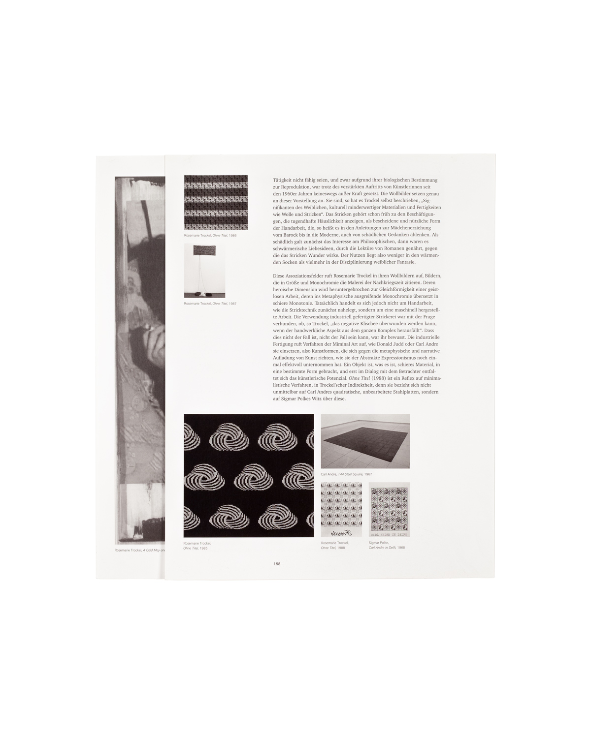 Brian Kennon collage With Rosemarie Trockel