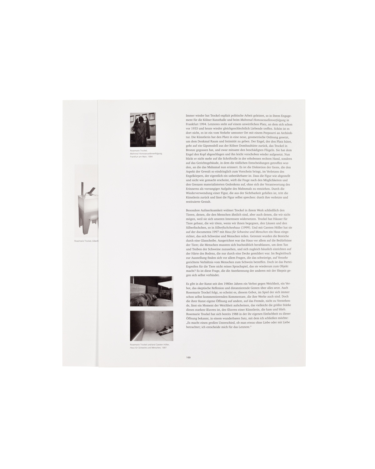 Brian Kennon collage With Rosemarie Trockel